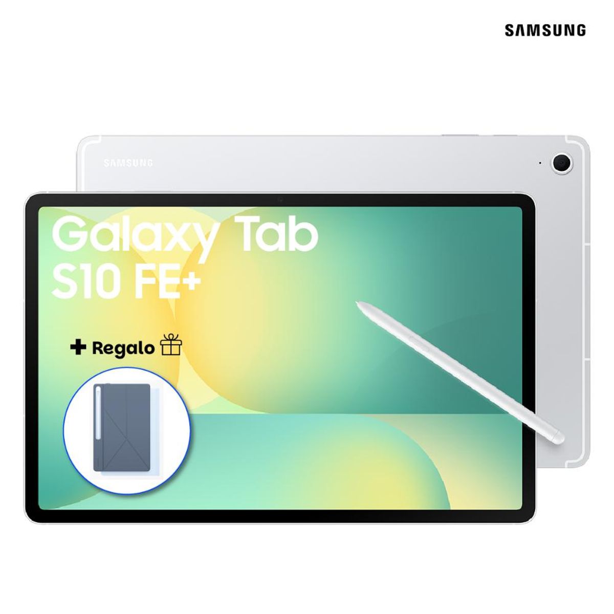SAMSUNG - Tablet Samsung Galaxy Tab S10 FE+ 128GB Silver