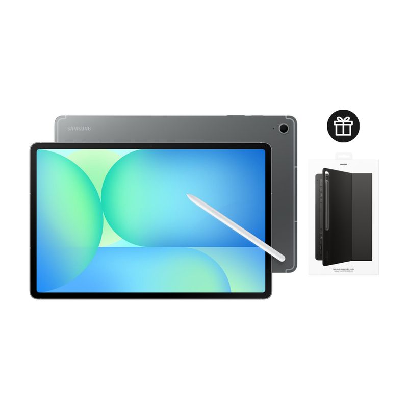 SAMSUNG - Tablet Samsung Galaxy Tab S10 FE+ 256GB Gray + Cover Teclado