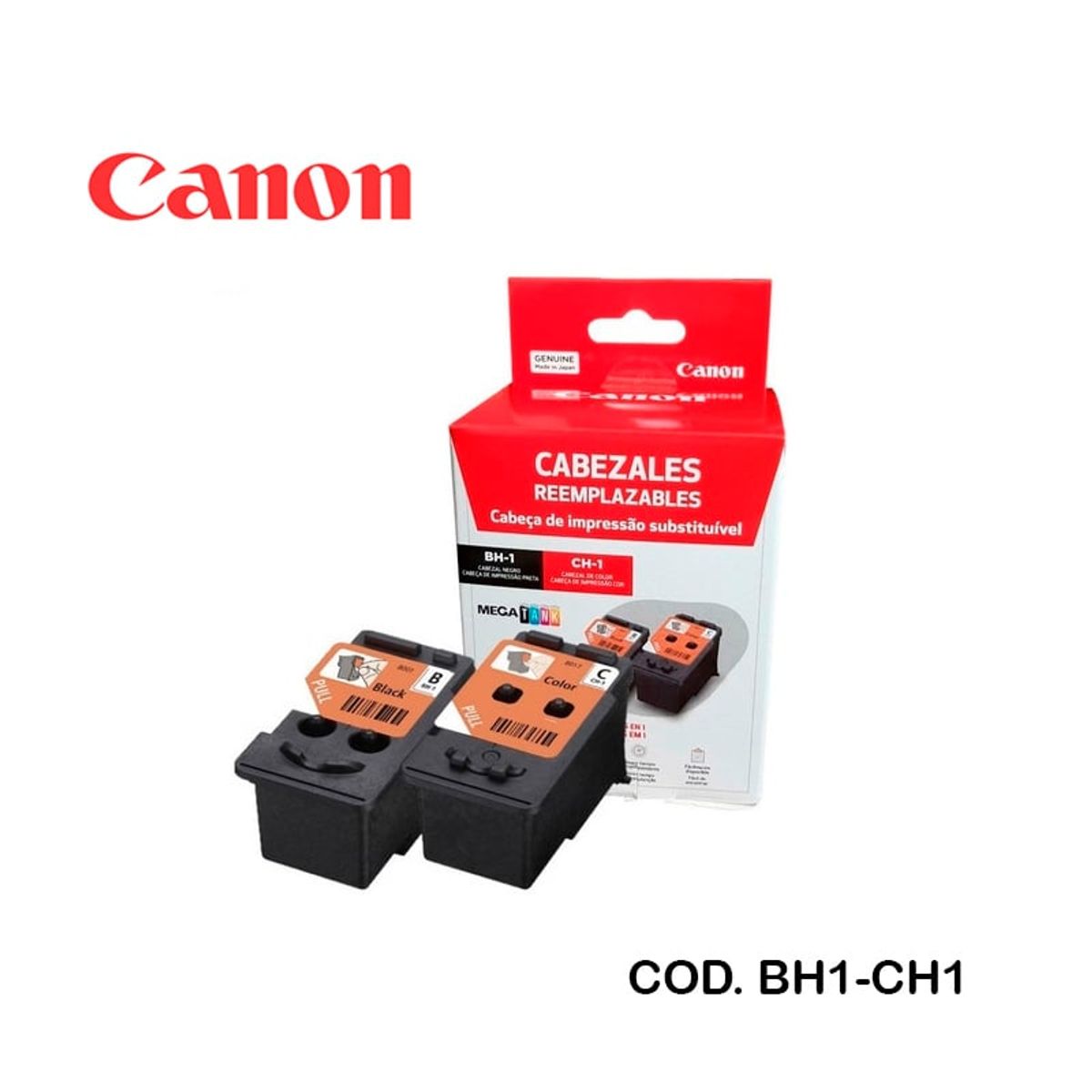 CANON - CABEZAL CANON KIT NEGRO BH-1 + COLOR CH-1  G2100G2110G3100G3110G4100G4110G4111