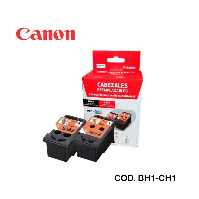 CANON - CABEZAL CANON KIT NEGRO BH-1 + COLOR CH-1  G2100G2110G3100G3110G4100G4110G4111