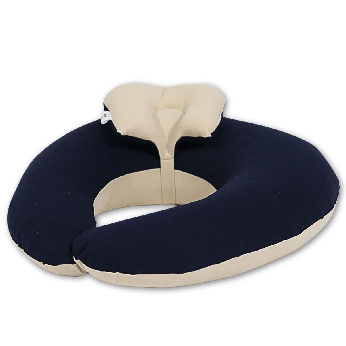 ACOLCHONADITOS - COJIN DE LACTANCIA ACOLCHONADITOS - AZUL CON BEIGE