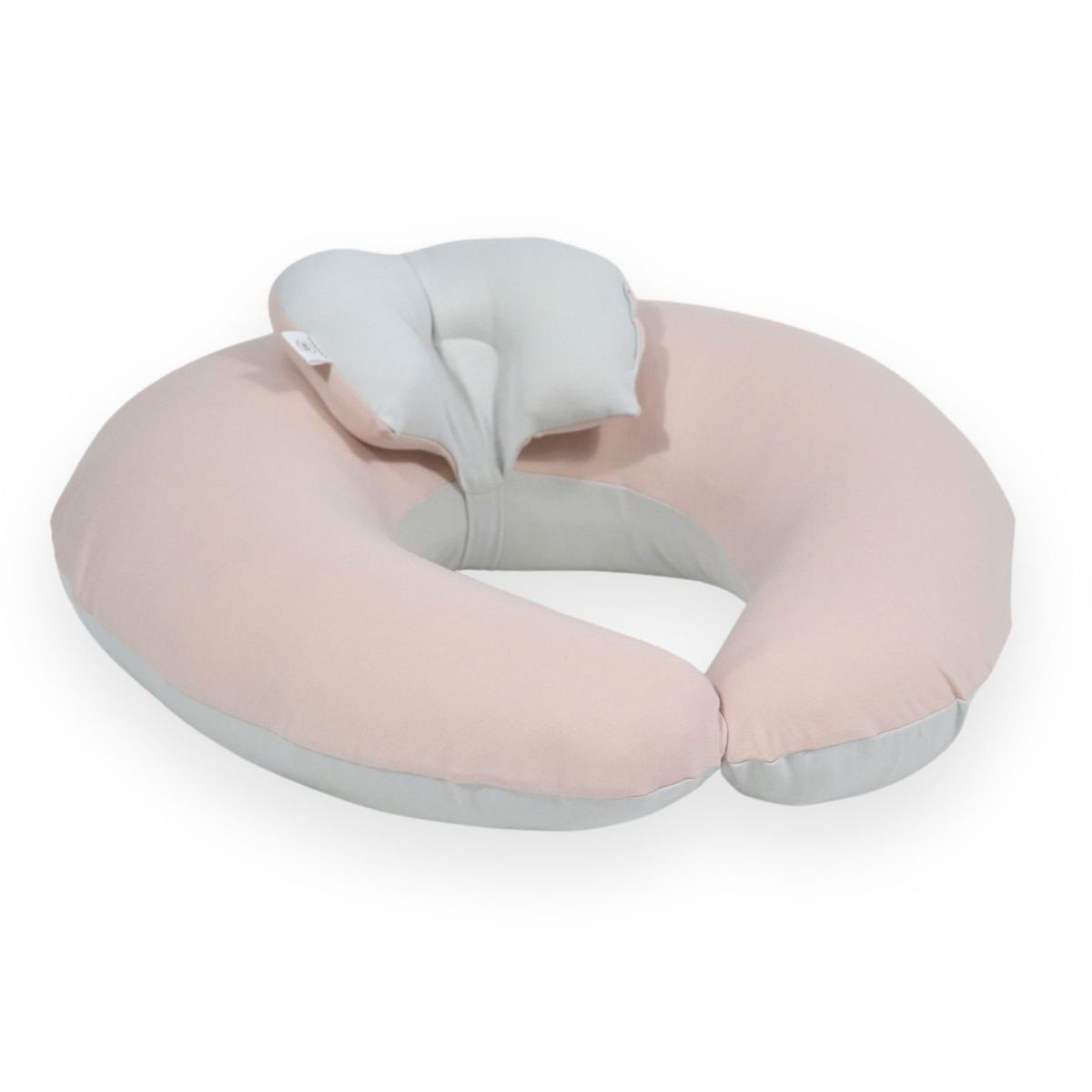 ACOLCHONADITOS - COJIN DE LACTANCIA ACOLCHONADITOS - FLAMINGO CON CENIZA