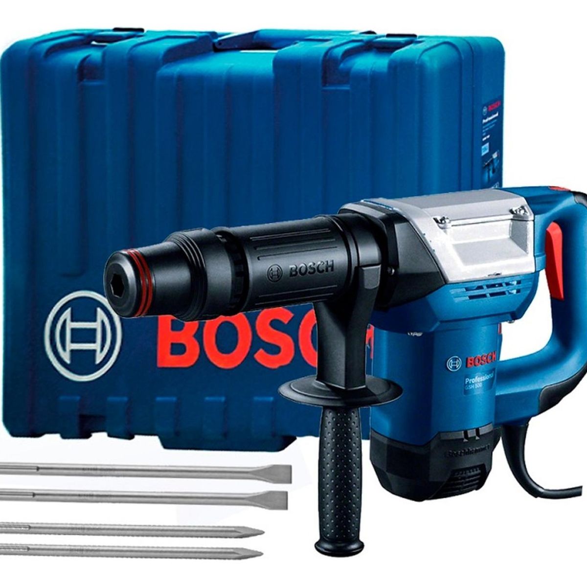 BOSCH - Martillo Demoledor Bosch Gsh 500 7.5 J + Maleta + Acc