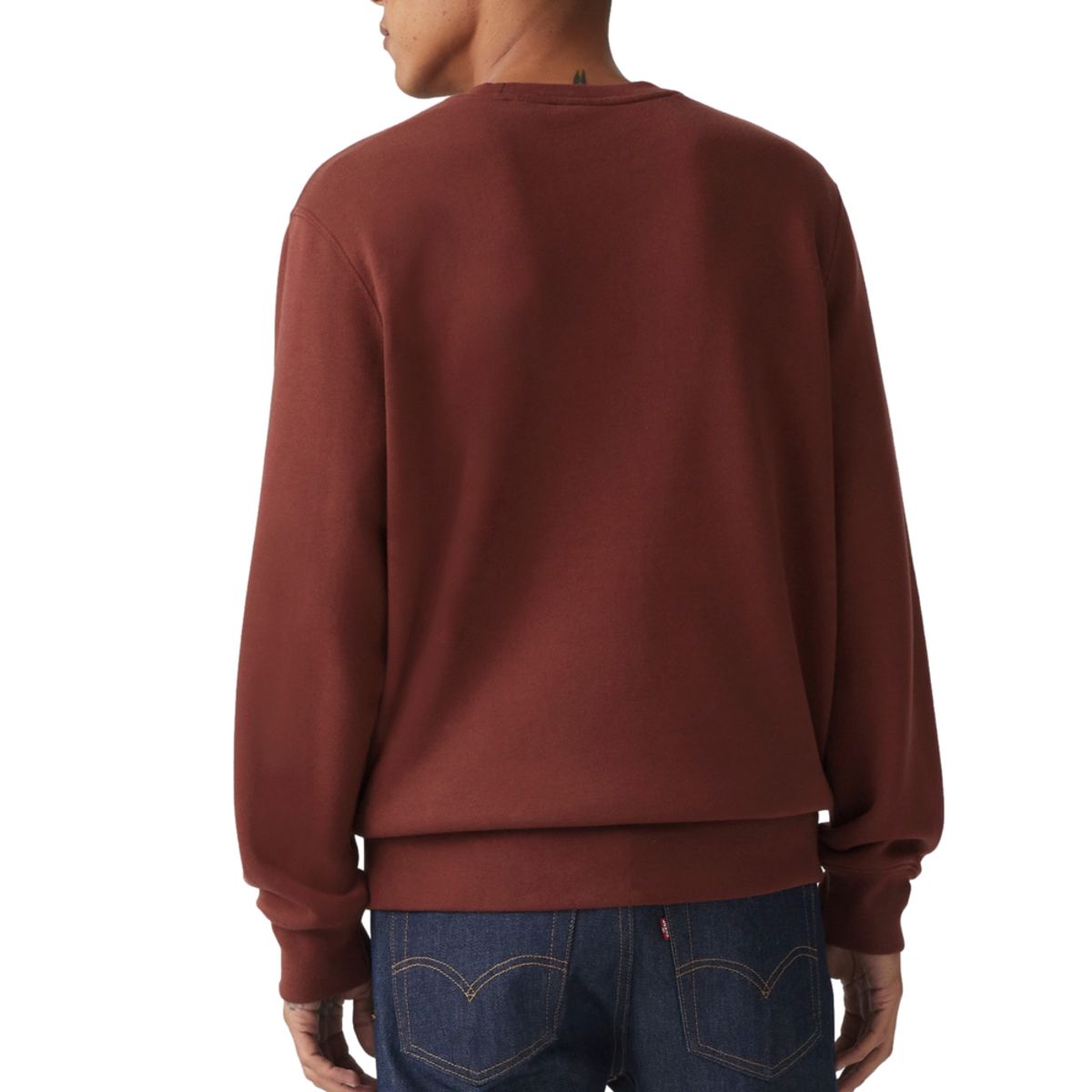 LEVIS - Polerón Hombre Core Sweatshirt Rojo Levis
