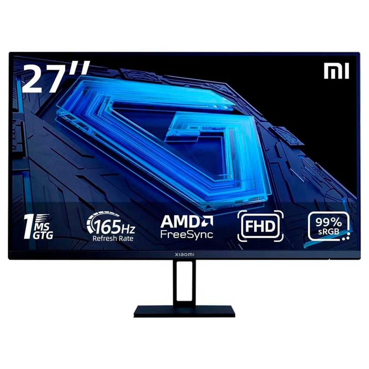XIAOMI - Monitor Gamer Xiaomi G27i 27 IPS FHD 165Hz 1ms HDR10 FreeSync Premium