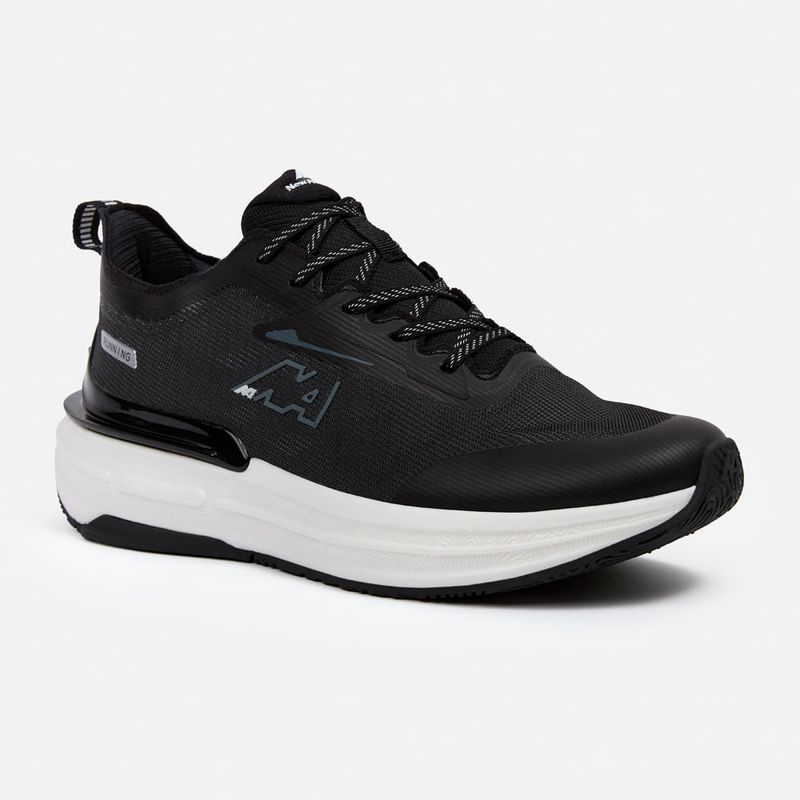 NEW ATHLETIC - Zapatillas New Athletic Running Spoom141 Negro Con Blanco Hombre