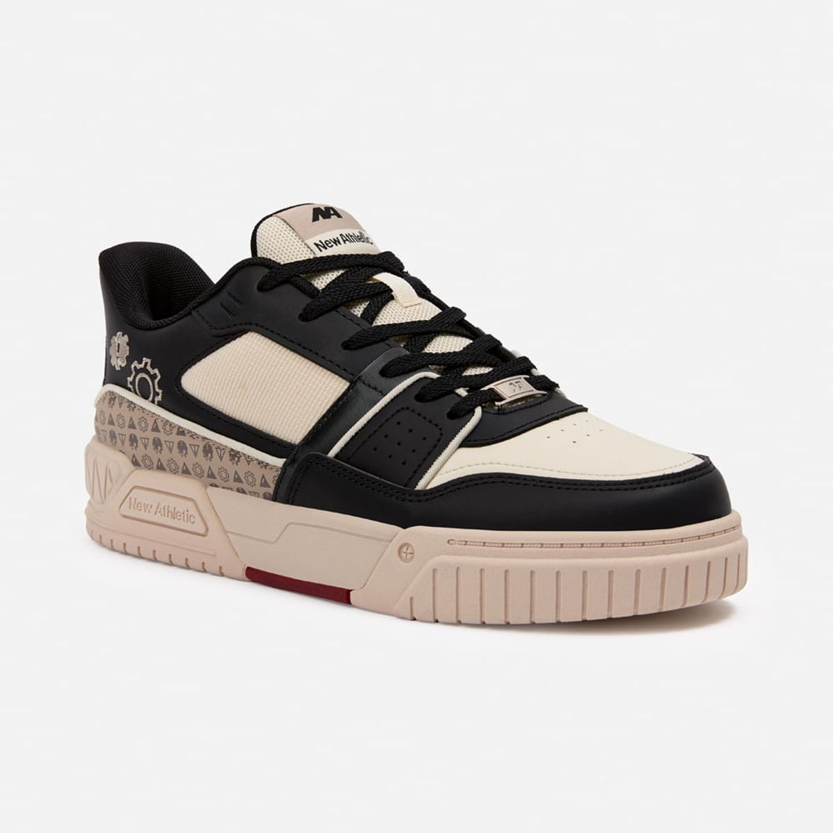 NEW ATHLETIC - Zapatillas New Athletic Skateboarding Square100 BeigeNegro Hombre