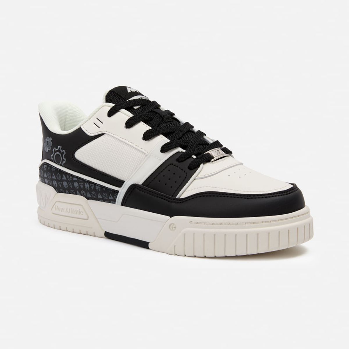 NEW ATHLETIC - Zapatillas New Athletic Skateboarding Square100 CremaNegro Hombre