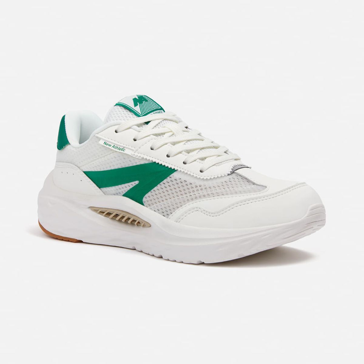 NEW ATHLETIC - Zapatillas New Athletic Lifestyle Chunky171 Crema Con Verde Hombre