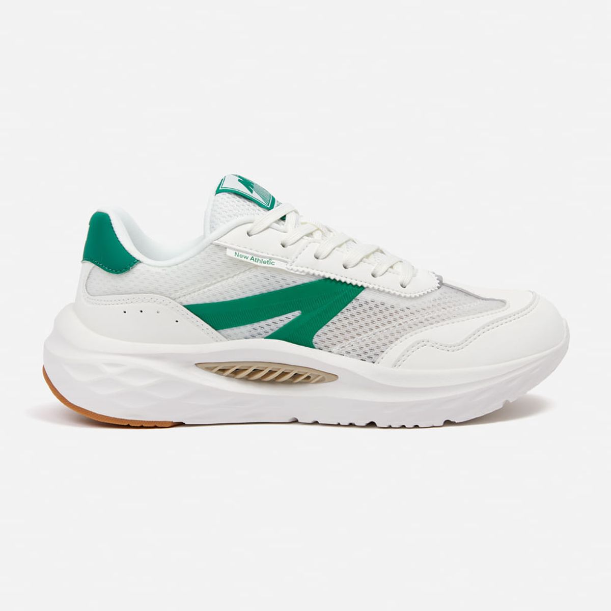 NEW ATHLETIC - Zapatillas New Athletic Lifestyle Chunky171 Crema Con Verde Hombre