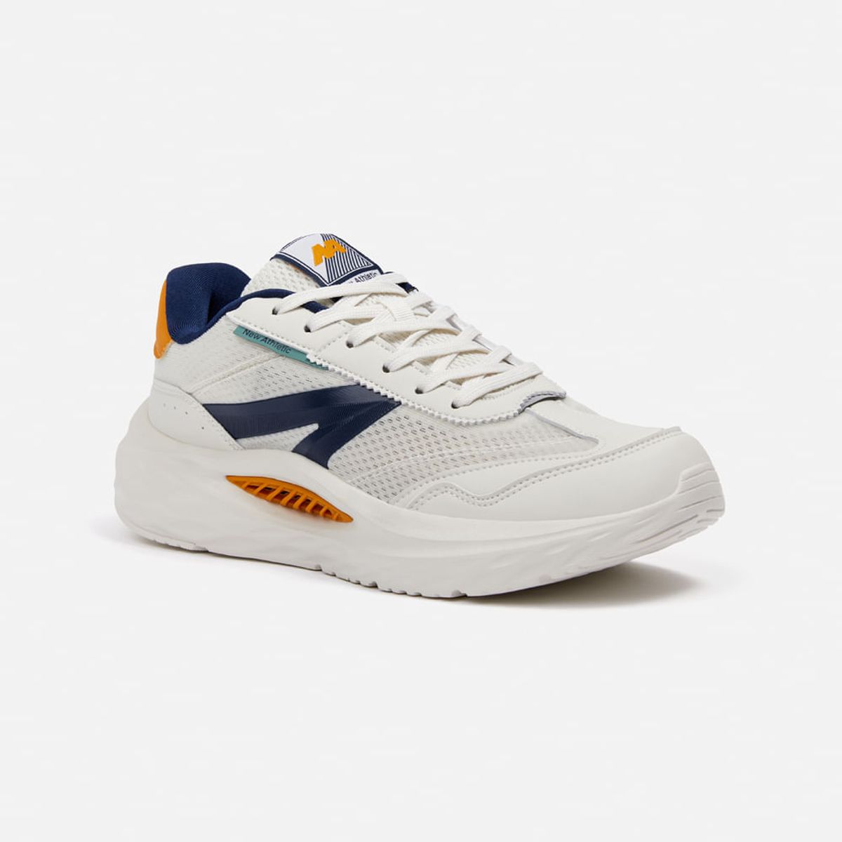 NEW ATHLETIC - Zapatillas New Athletic Lifestyle Chunky171 CremaAzul Oscuro Hombre