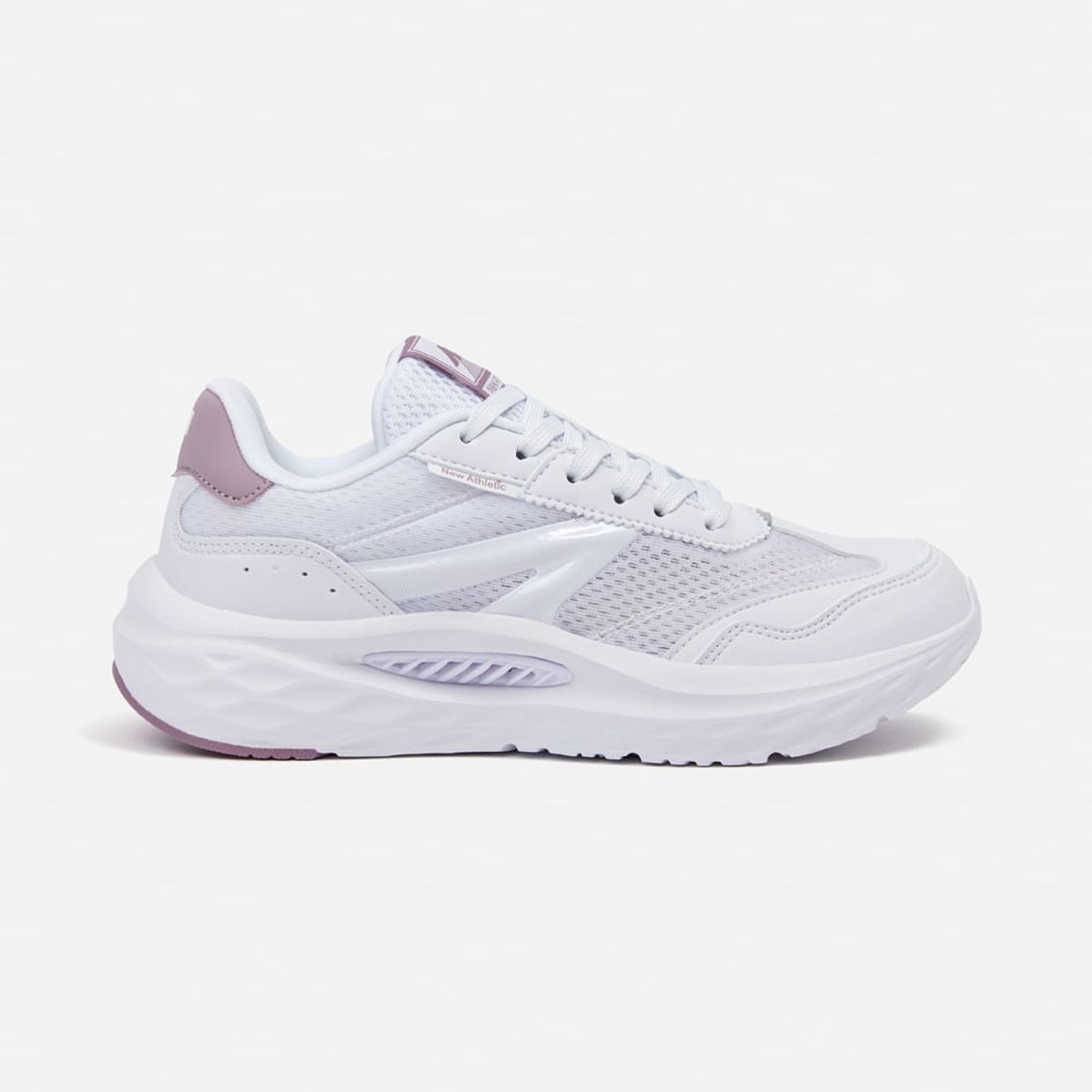 NEW ATHLETIC - Zapatillas New Athletic Lifestyle Chunky171 Blanco Con Lila Mujer