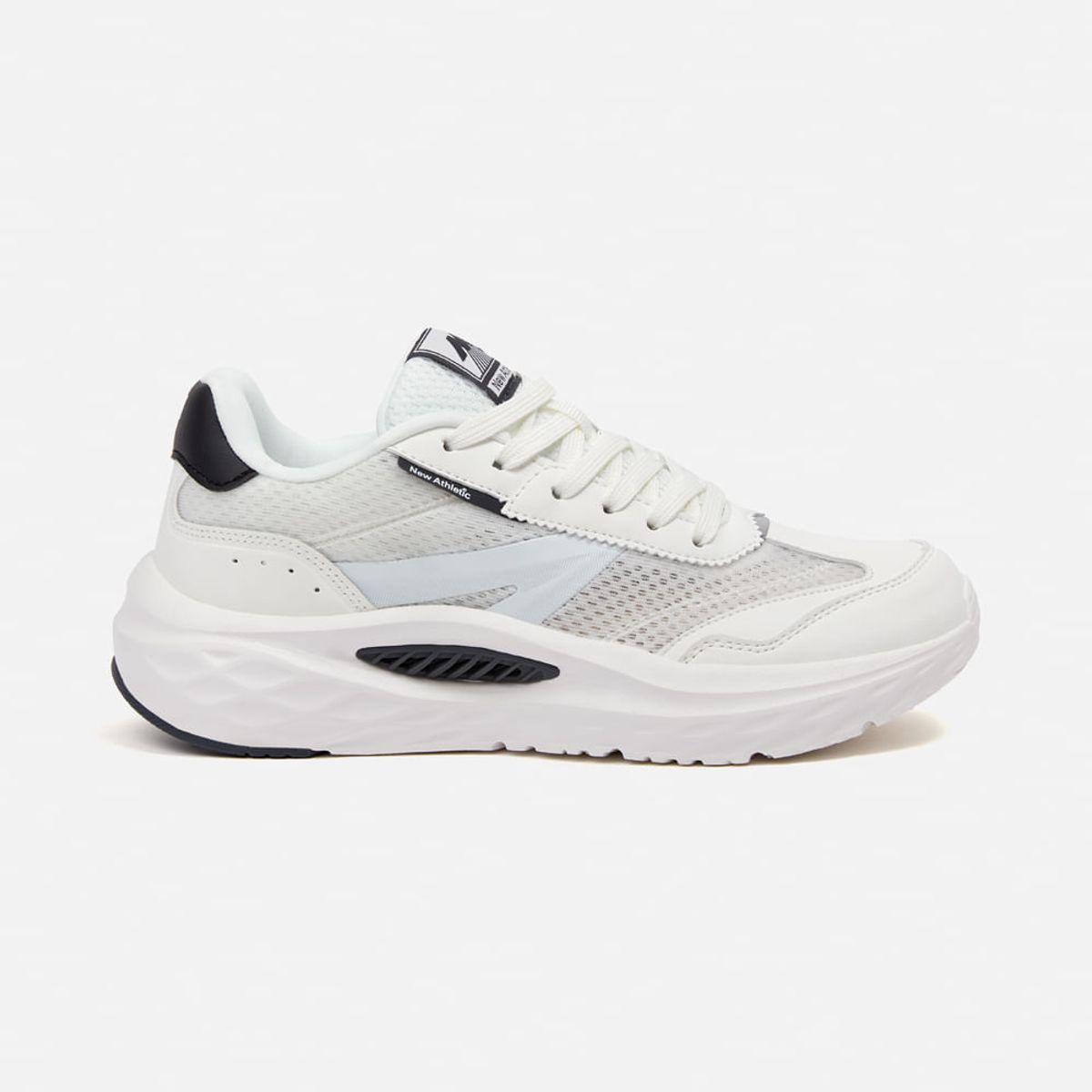 NEW ATHLETIC - Zapatillas New Athletic Lifestyle Chunky171 Crema Con Plomo Mujer