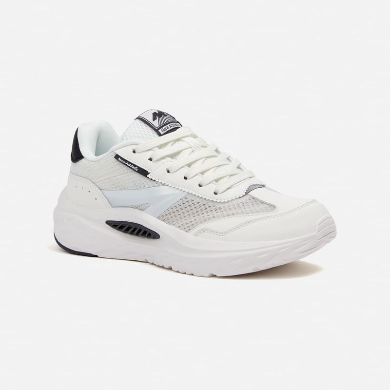 NEW ATHLETIC - Zapatillas New Athletic Lifestyle Chunky171 Crema Con Plomo Mujer