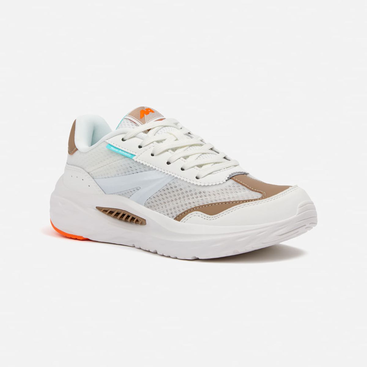 NEW ATHLETIC - Zapatillas New Athletic Lifestyle Chunky171 CremaMarrón Claro Mujer