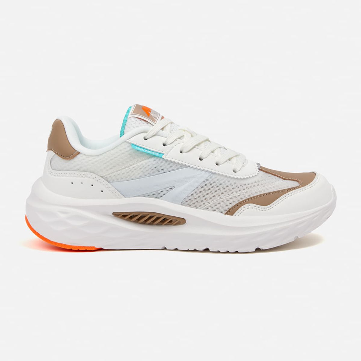 NEW ATHLETIC - Zapatillas New Athletic Lifestyle Chunky171 CremaMarrón Claro Mujer