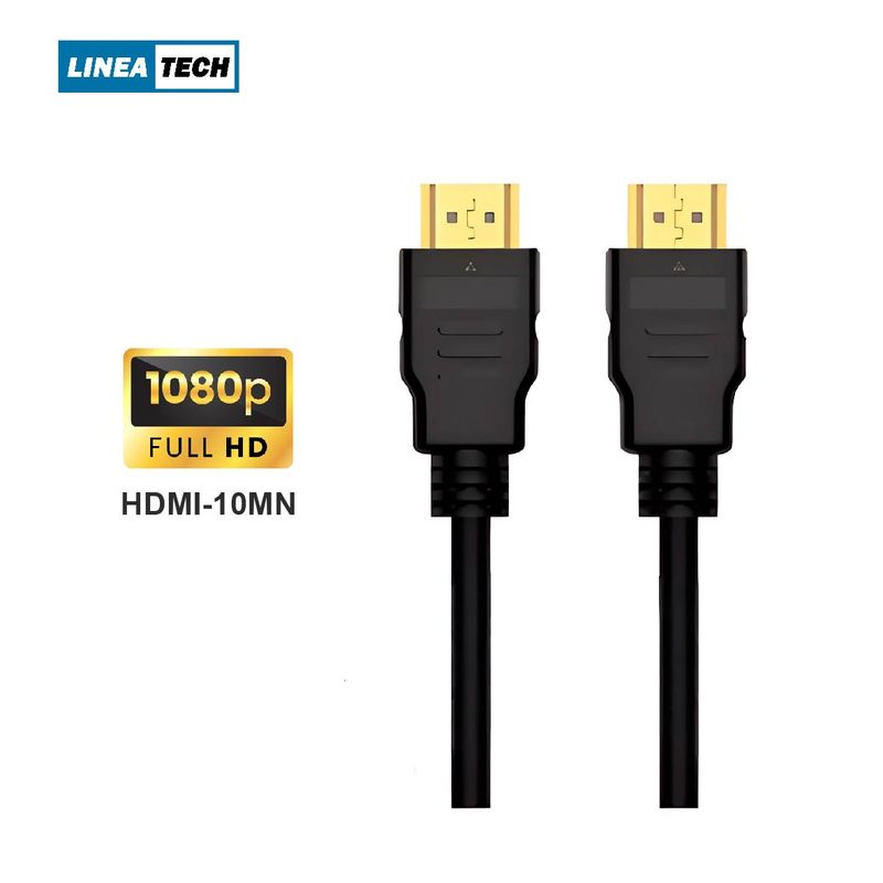 GENERICO - CABLE HDMI FULL HD 10METROS V. 1.4 LINEA TECH