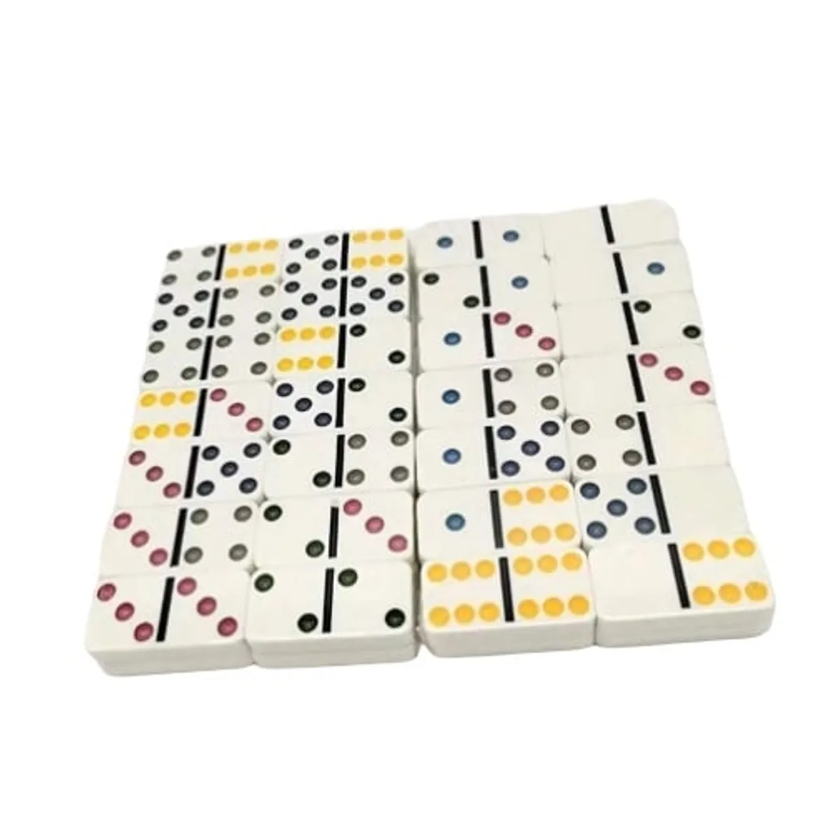 GENERICO - JUEGO DE DOMINÓ CAJA METALICA REUTILIZABLE