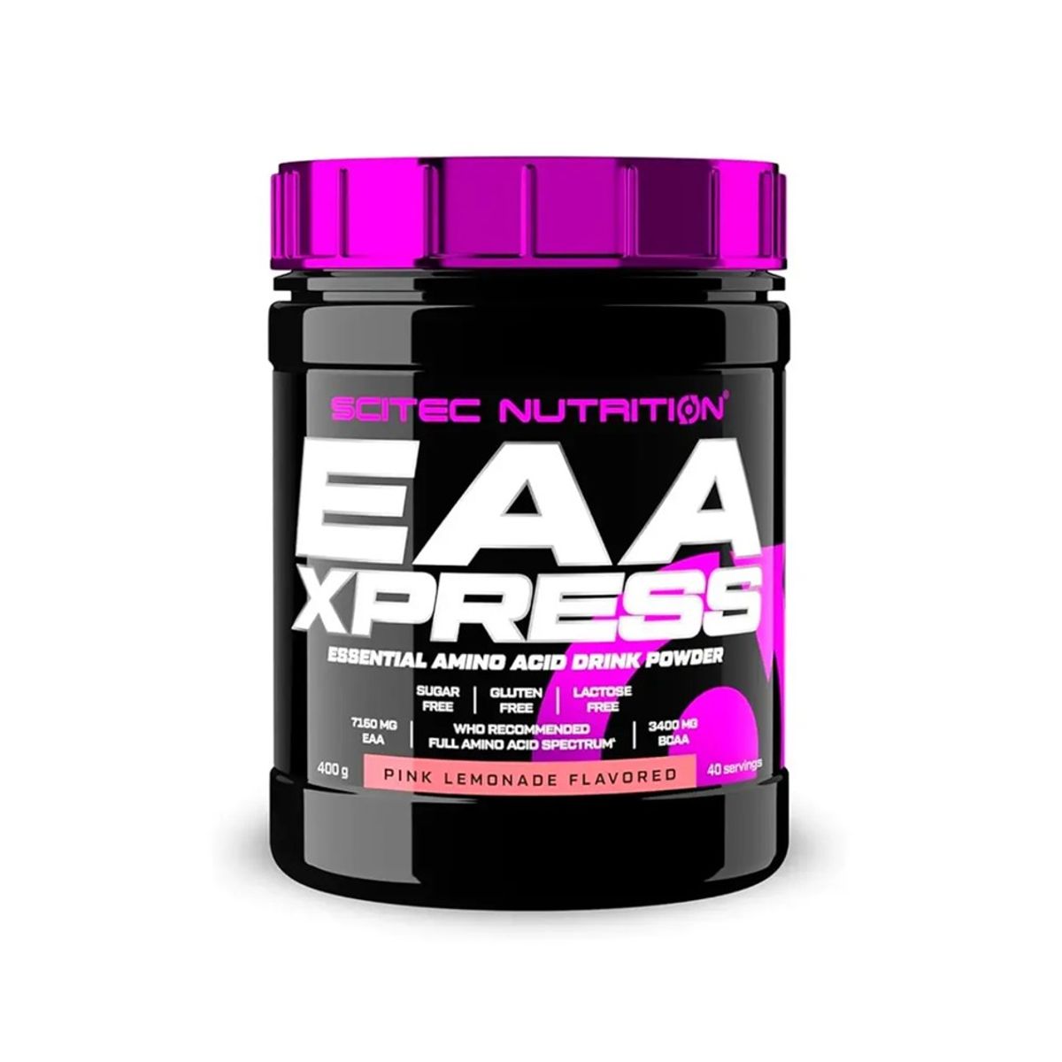 SCITEC NUTRITION - EAA Xpress 400Gr Aminoácidos Esenciales Sab Pink Lemonade