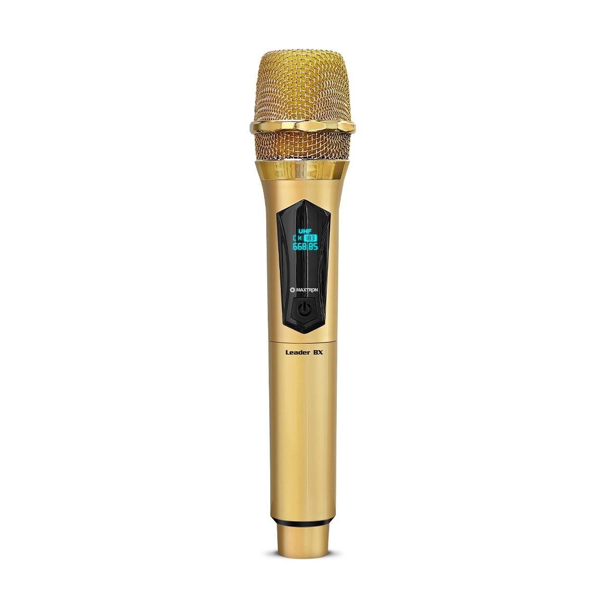 MAXTRON - Maxtron - Micrófono Leader BX MX718G-BT Wireless Recargable Karaoke