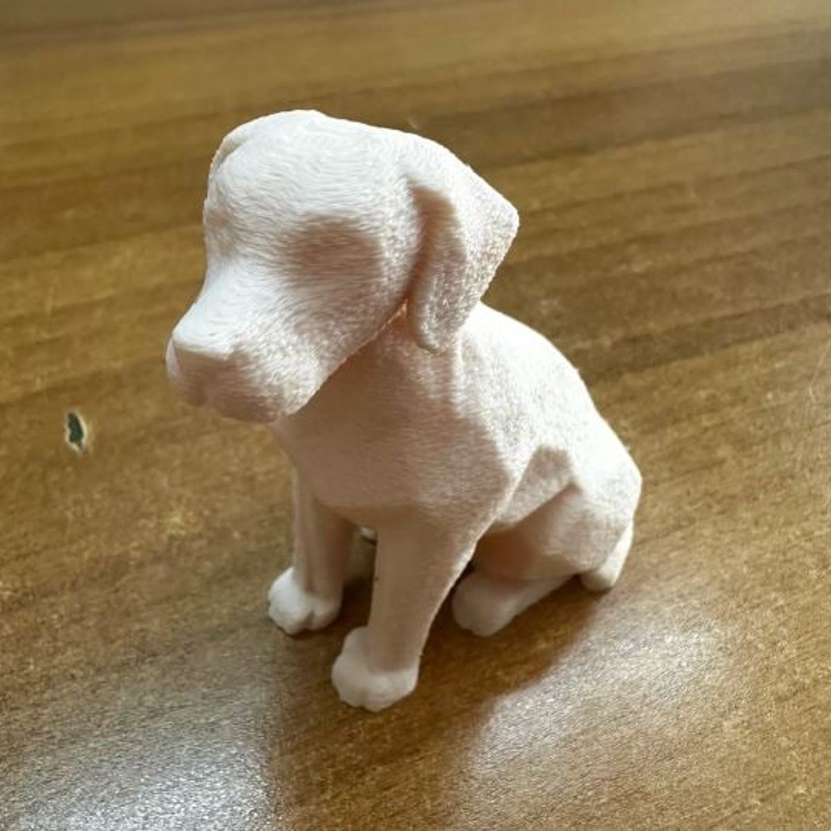 GENERICO - ADORNO EXCLUSIVO PERRO LABRADOR BLANCO 23cm x 12cm x 23cm