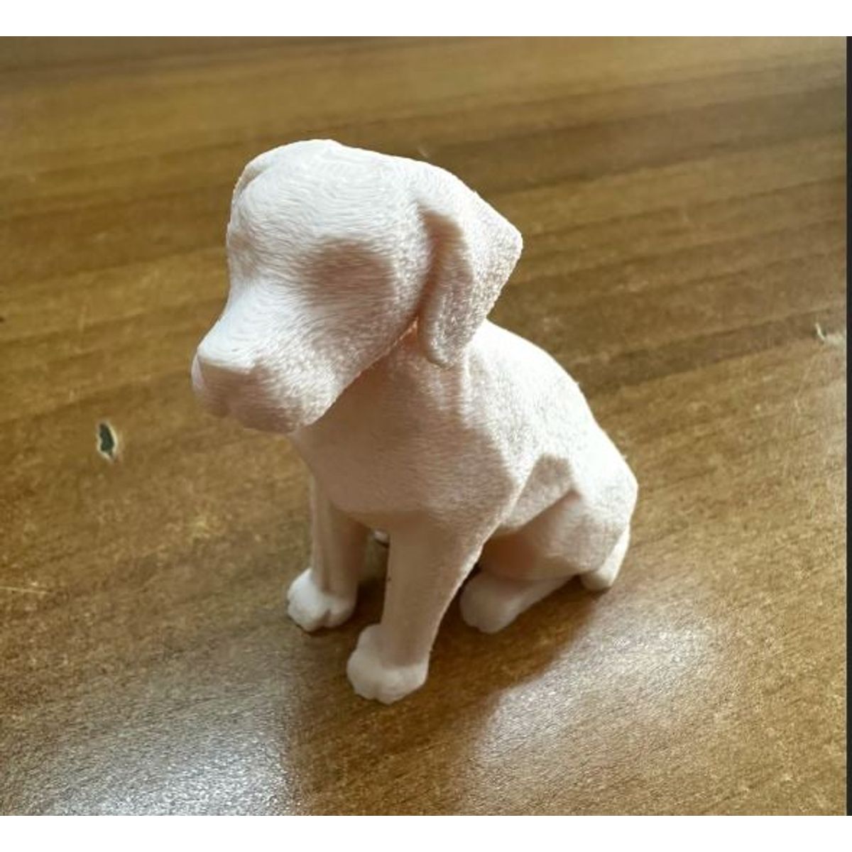 GENERICO - ADORNO EXCLUSIVO PERRO LABRADOR BLANCO 23cm x 12cm x 23cm