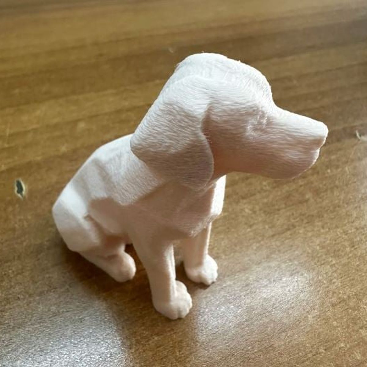GENERICO - ADORNO EXCLUSIVO PERRO LABRADOR BLANCO 23cm x 12cm x 23cm
