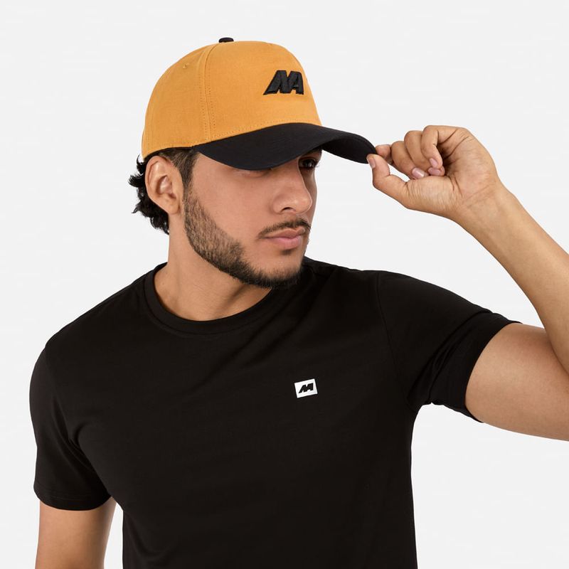 NEW ATHLETIC - Gorra New Athletic Hustcap Mostaza Con Negro Unisex