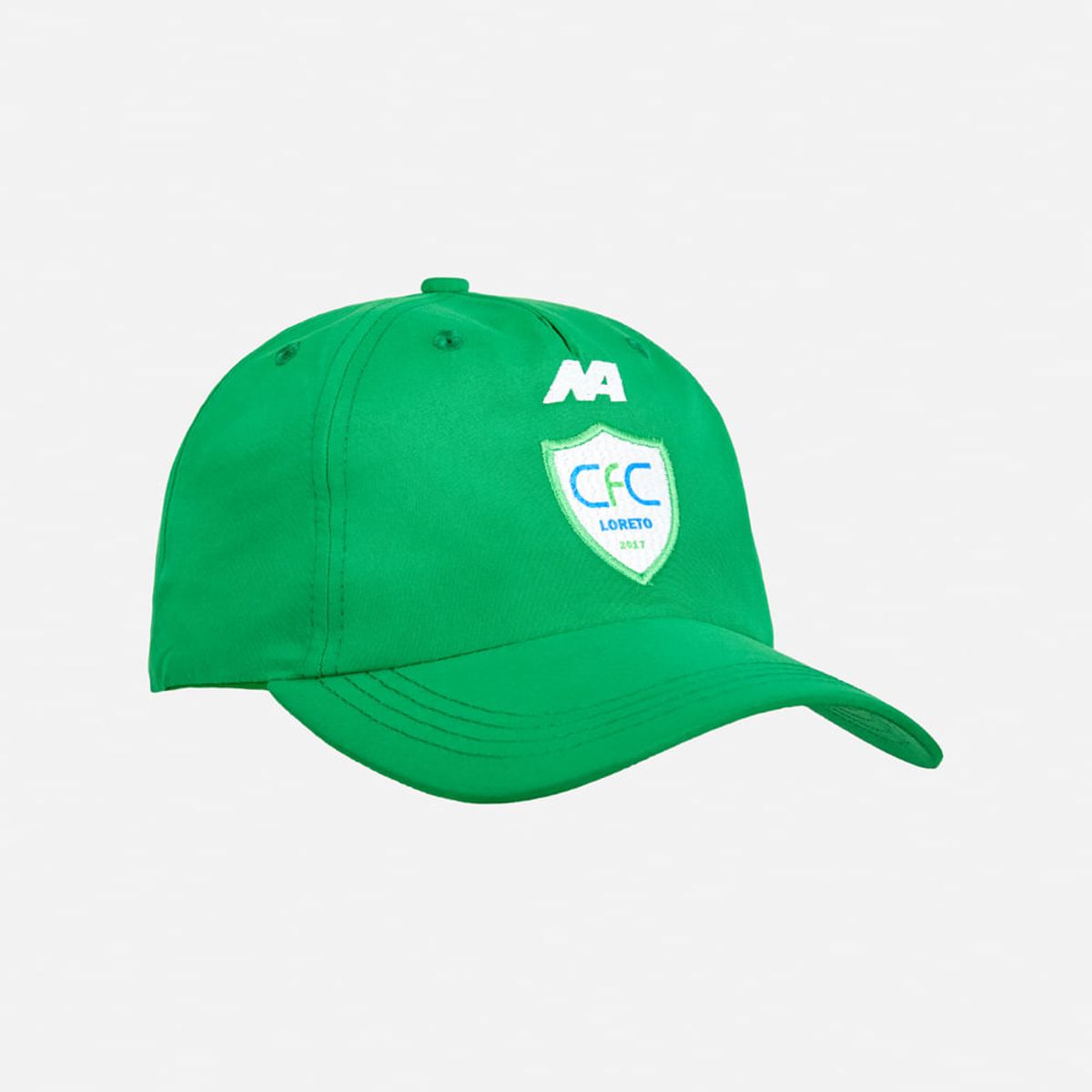 NEW ATHLETIC - Gorra Comerciantes FC 2025 Verde Con Blanco Unisex