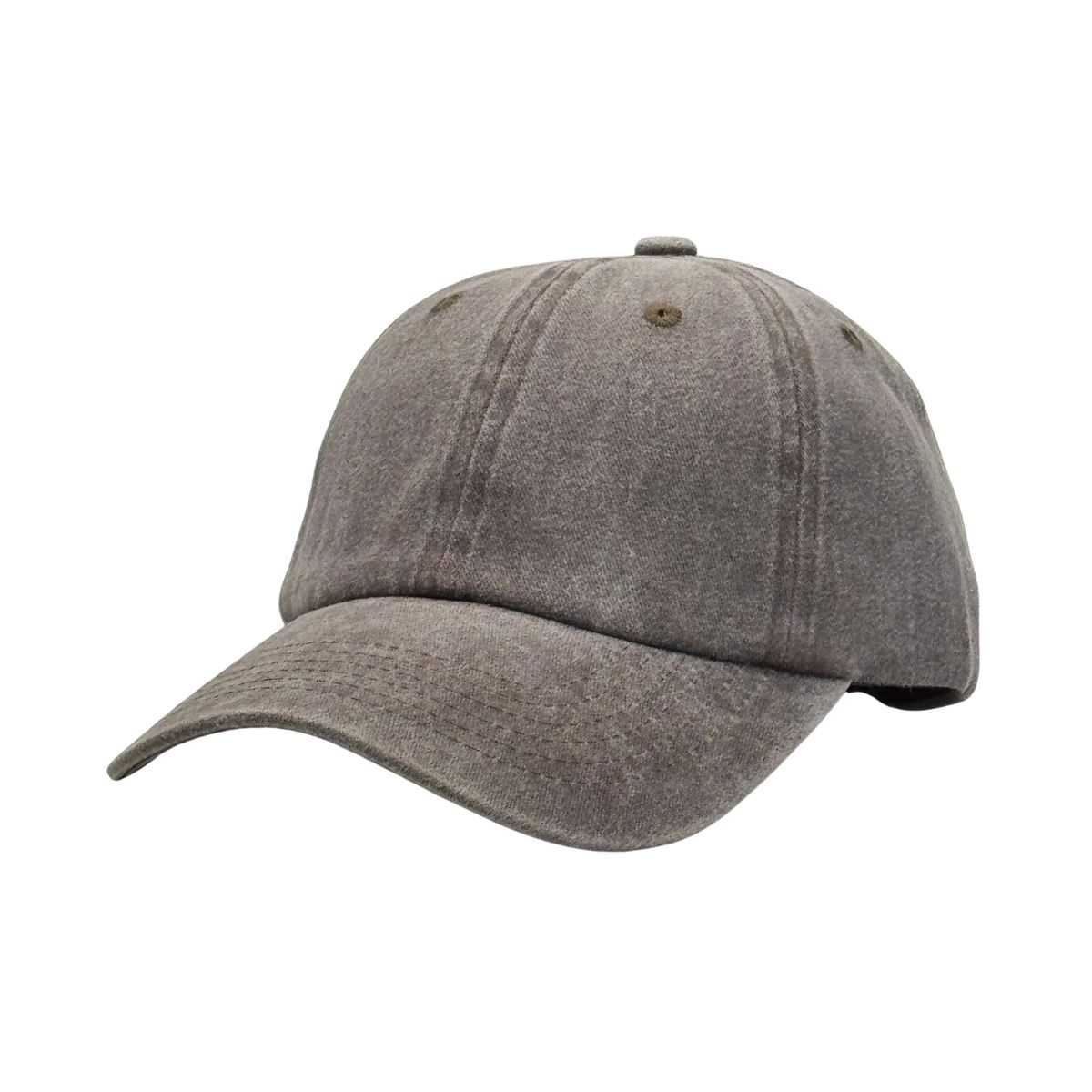 GENERICO - Gorra Casual Vintage Marrón Unisex con Ajuste Regulable