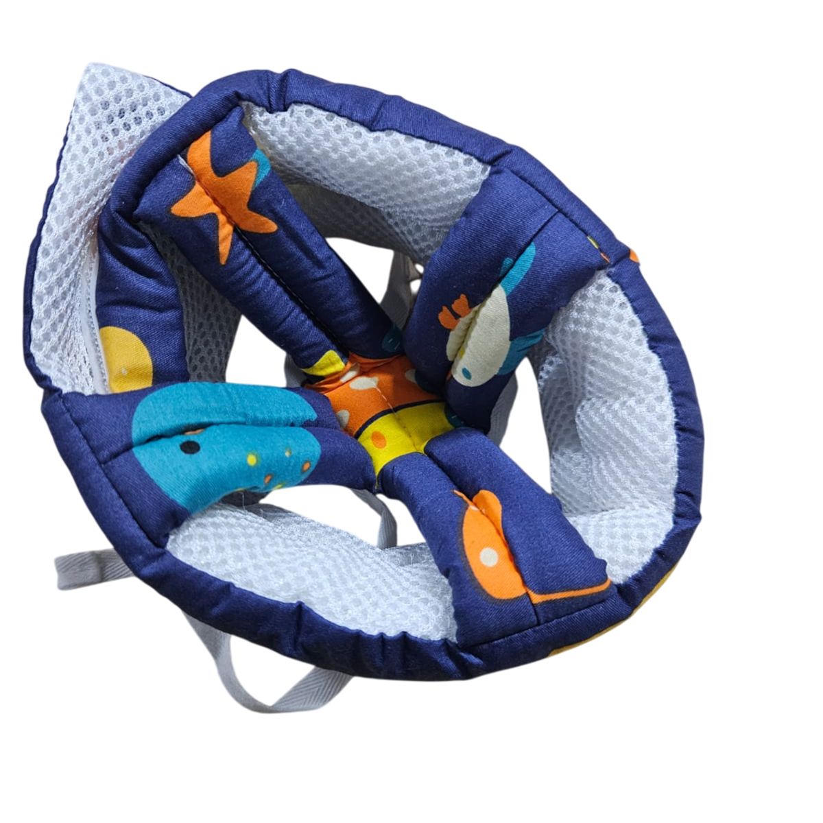 GENERICO - CASCO PROTECTOR PARA LOS NIÑOS Y BEBES AZUL