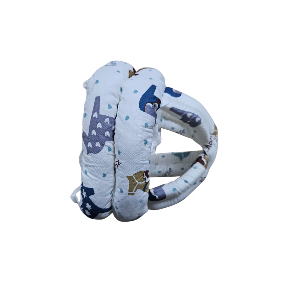 GENERICO - CASCO DE SEGURIDAD BEBÉS SOMBRERO ALMOHADA BLANCO