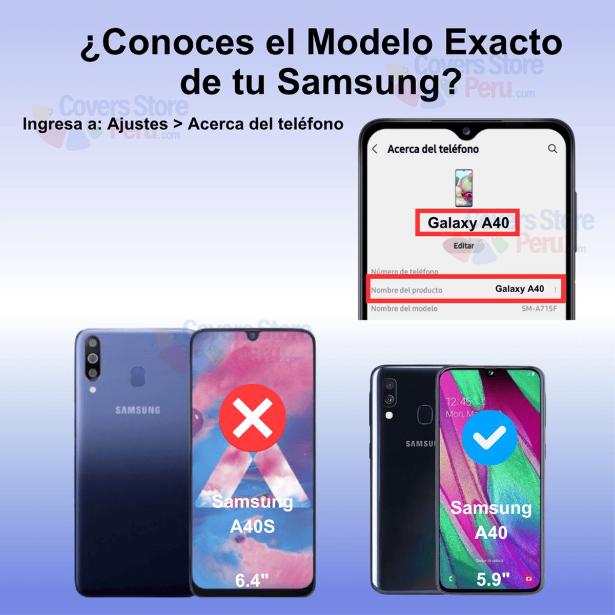 GENERICO - Mica para Samsung A40 Film Hydrogel Anti-Espía Antishock