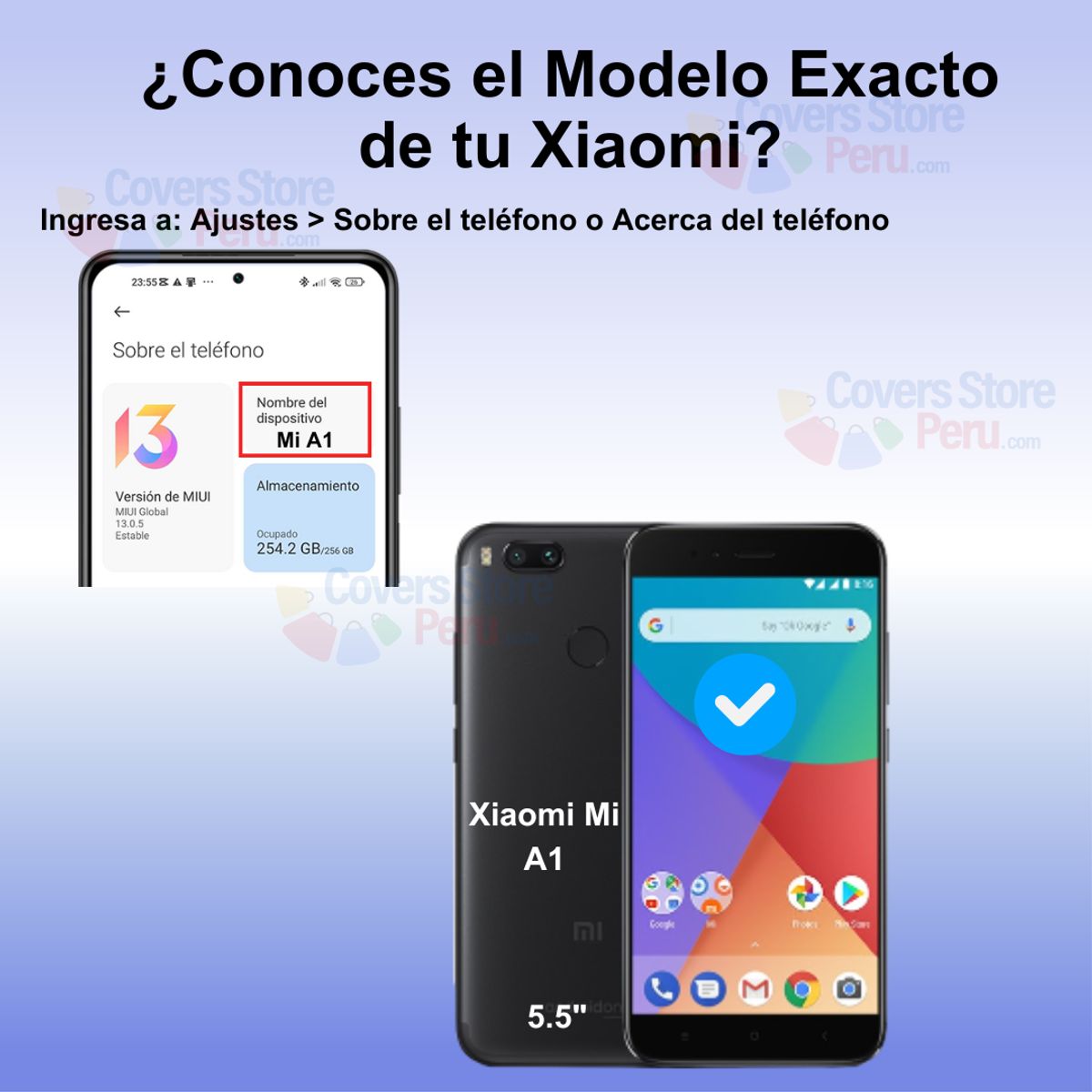 GENERICO - Mica para Xiaomi Mi A1 Film Hydrogel Anti-Espía Antishock