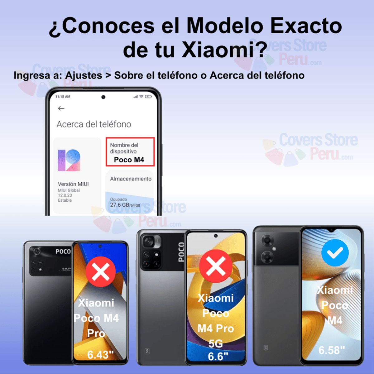 GENERICO - Mica para Xiaomi Poco M4 Film Hydrogel Anti-Espía Antishock