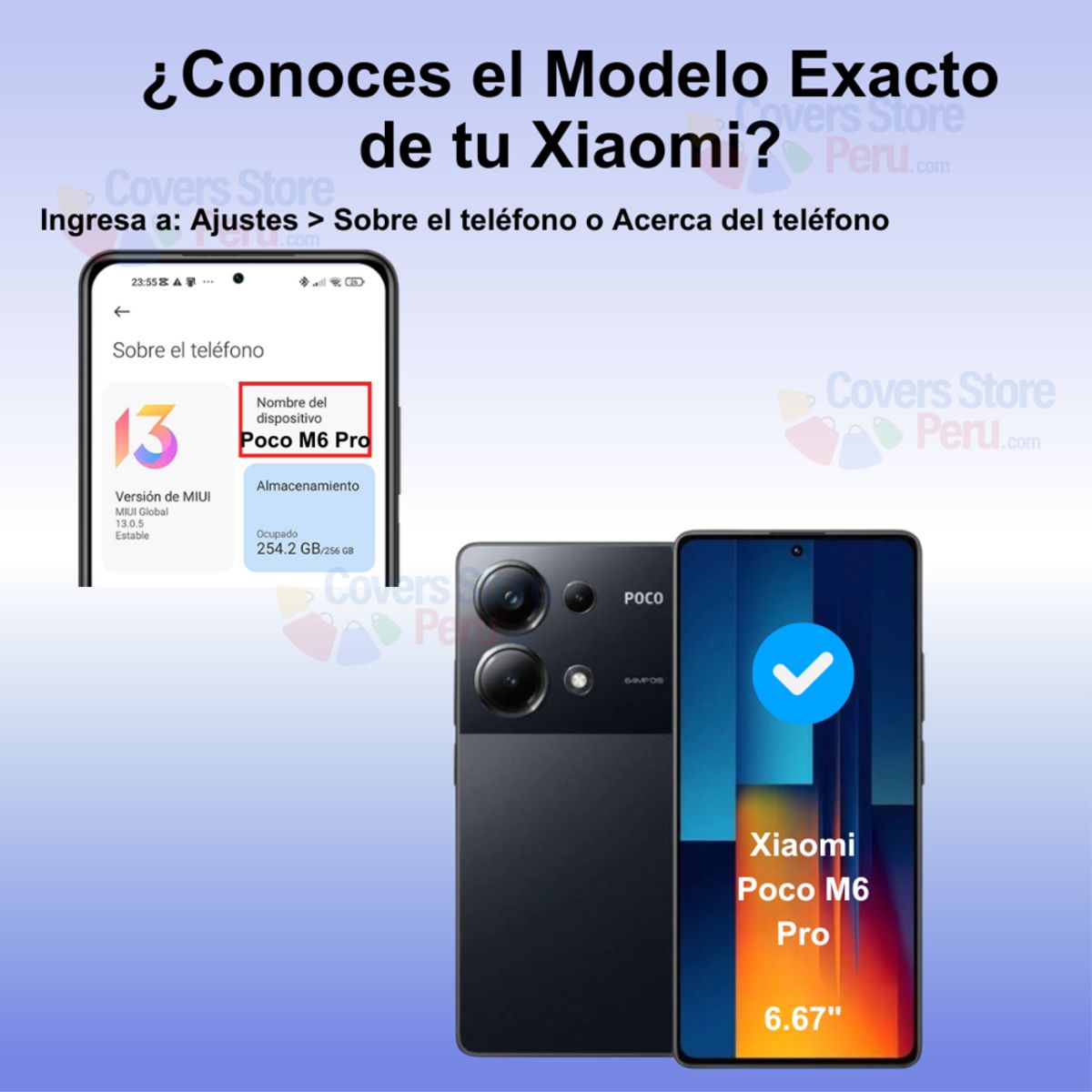 GENERICO - Mica para Xiaomi Poco M6 Pro Film Hydrogel Anti-Espía