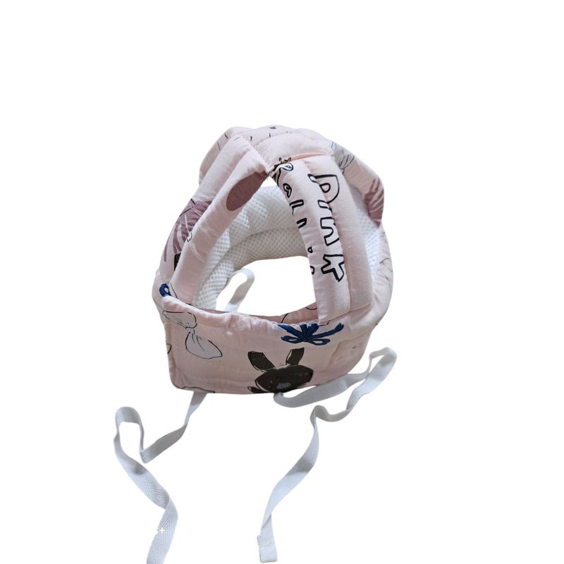GENERICO - CASCO PROTECTOR PARA LOS NIÑOS Y BEBES ROSADO BEBE