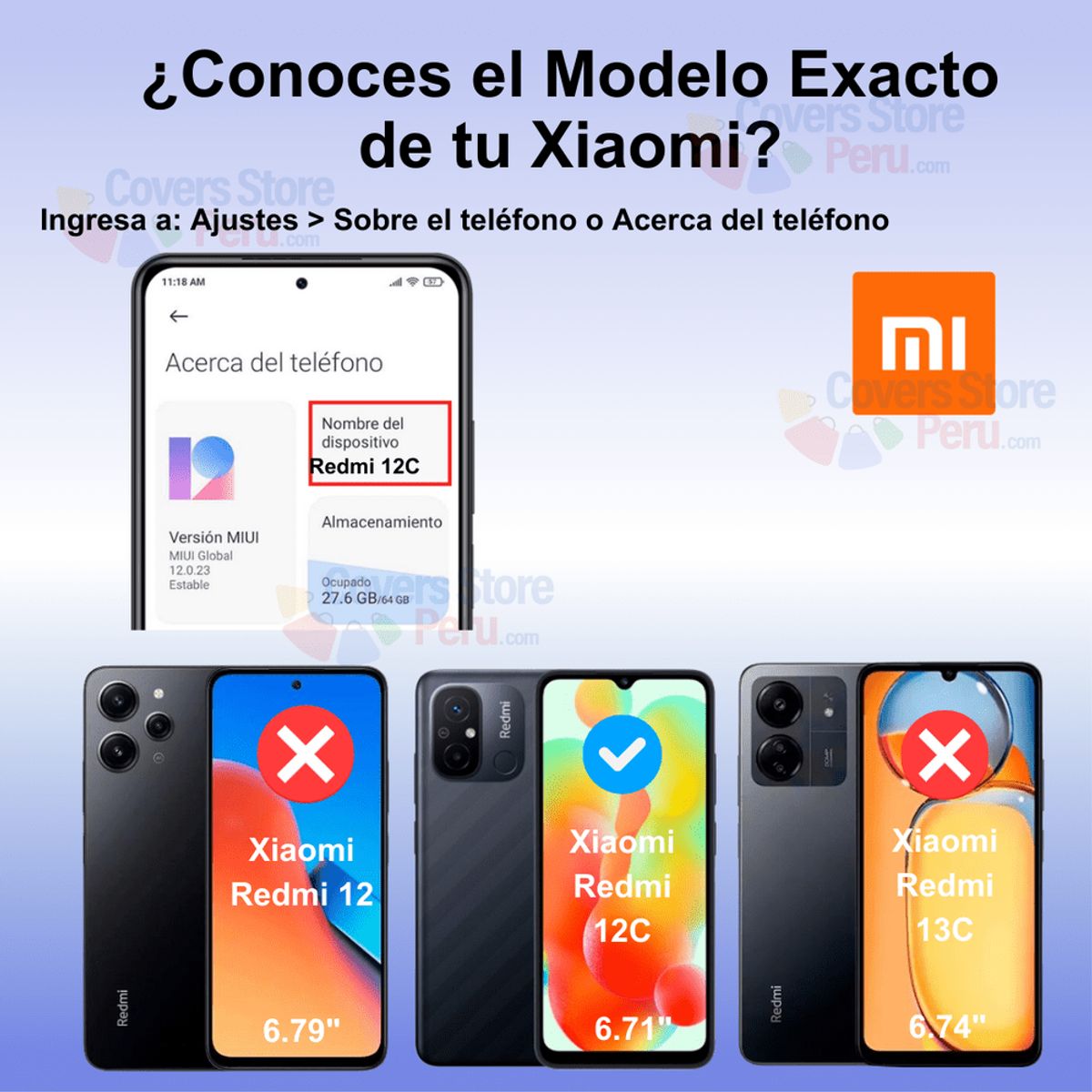 GENERICO - Mica para Xiaomi Redmi 12C Film Hydrogel Anti-Espía