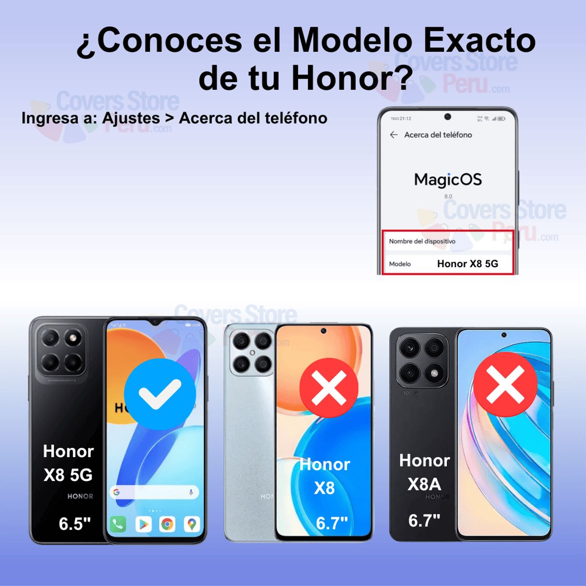 GENERICO - Mica para Honor X8 5G Film Hydrogel Anti-Espía Antishock