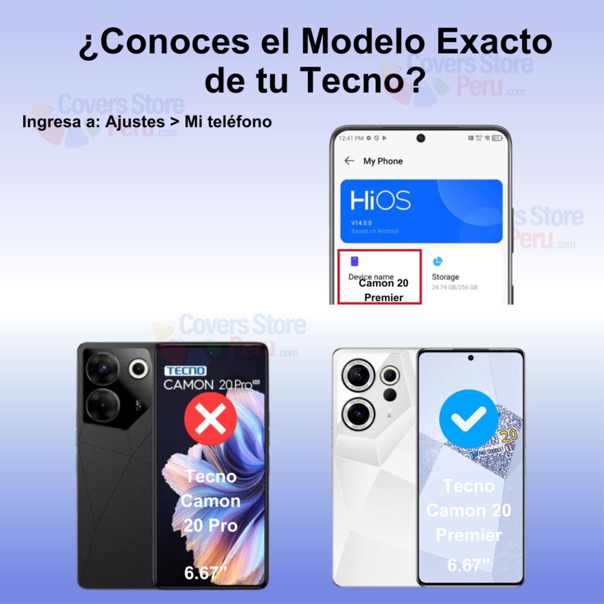 GENERICO - Mica para Tecno Camon 20 Premier Film Hydrogel Anti-Espía
