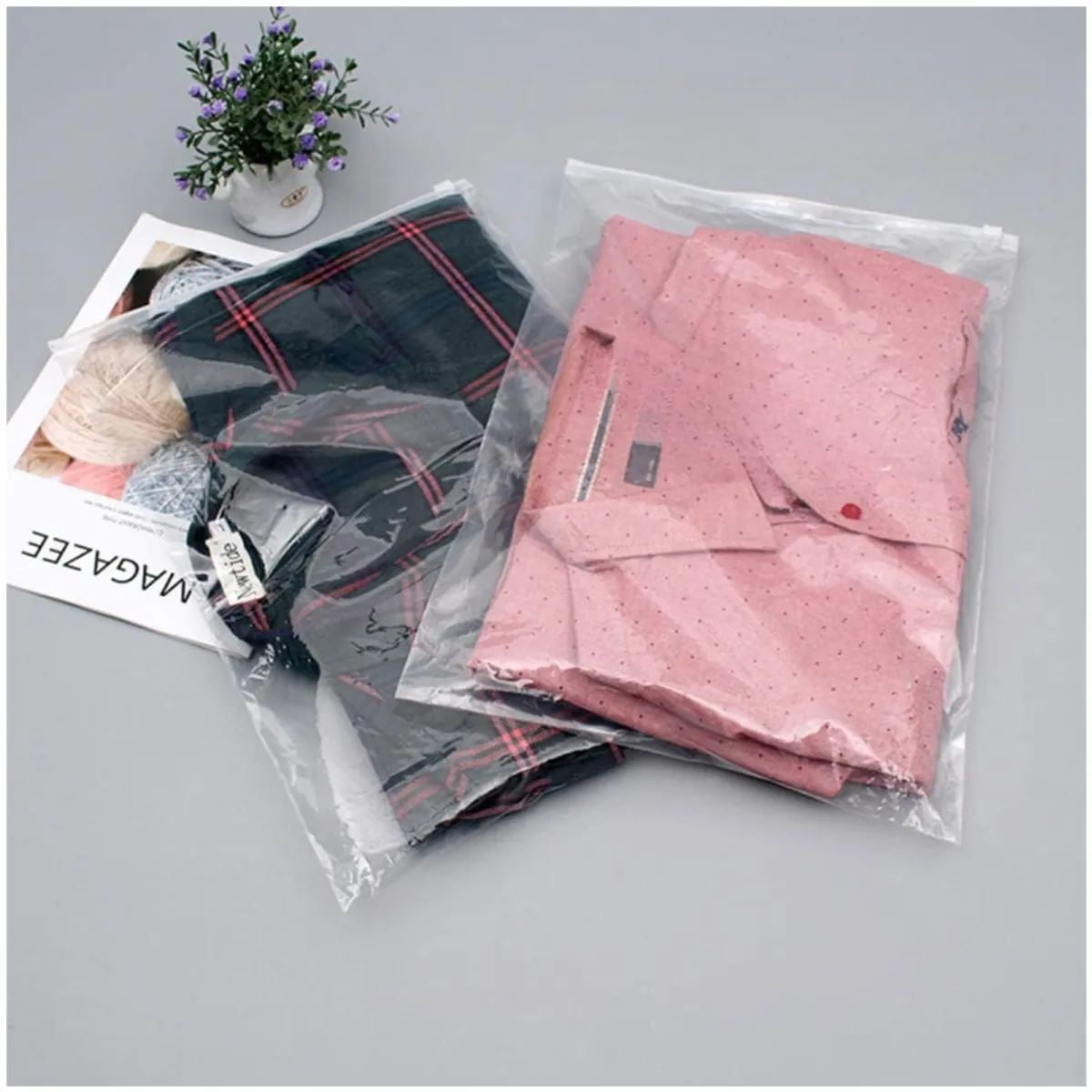 INSPIRA MARKET - Bolsa al vacío 40x60 Pack x6