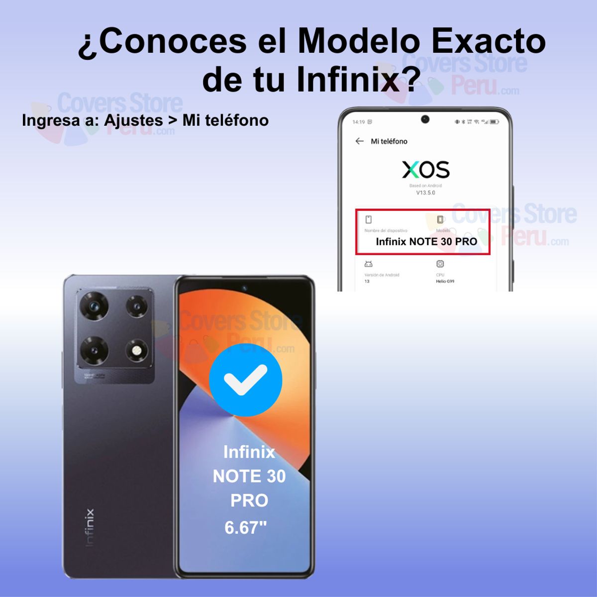 GENERICO - Mica para Infinix Note 30 Pro Film Hydrogel Anti-Espía
