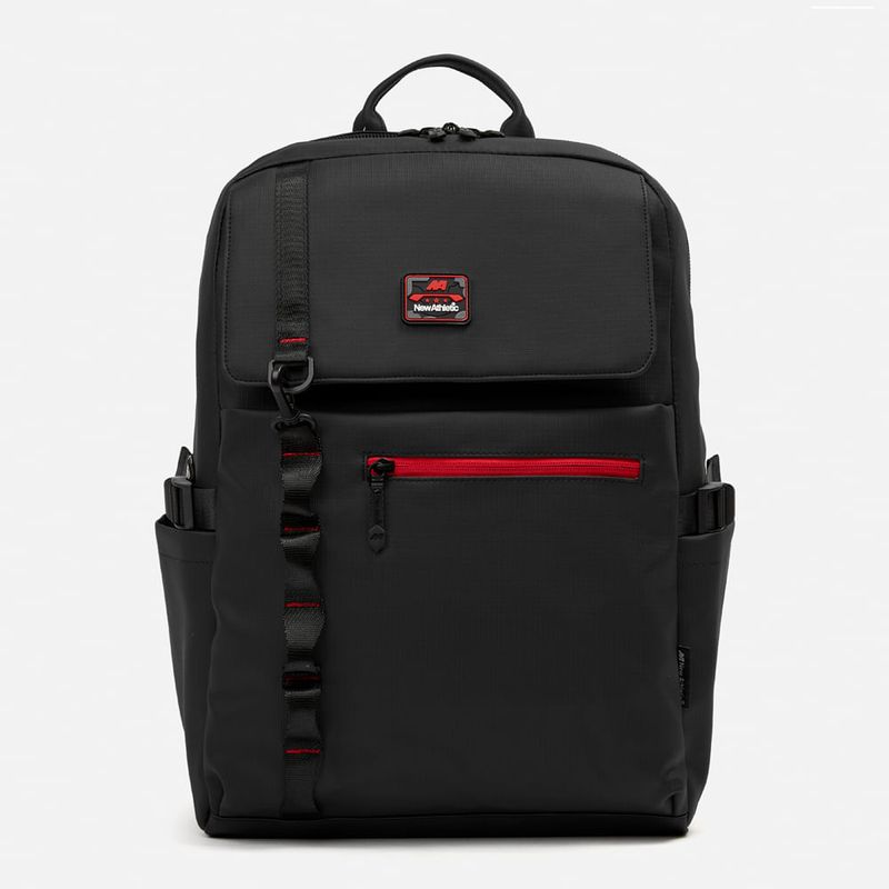 NEW ATHLETIC - Mochila New Athletic Vortika70 Negro Con Rojo Unisex