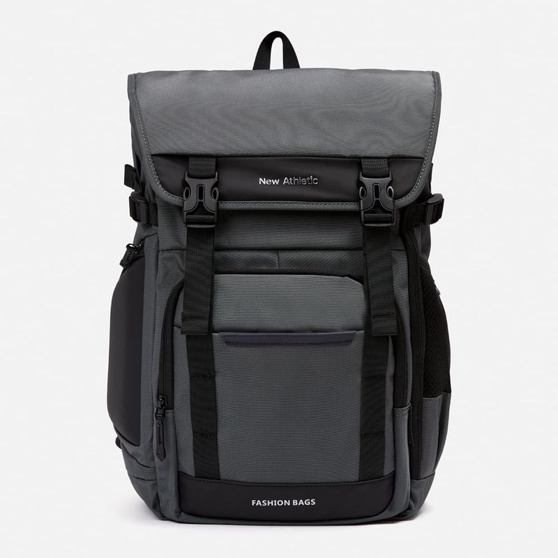 NEW ATHLETIC - Mochila New Athletic Atlas71 Plomo Con Negro Unisex