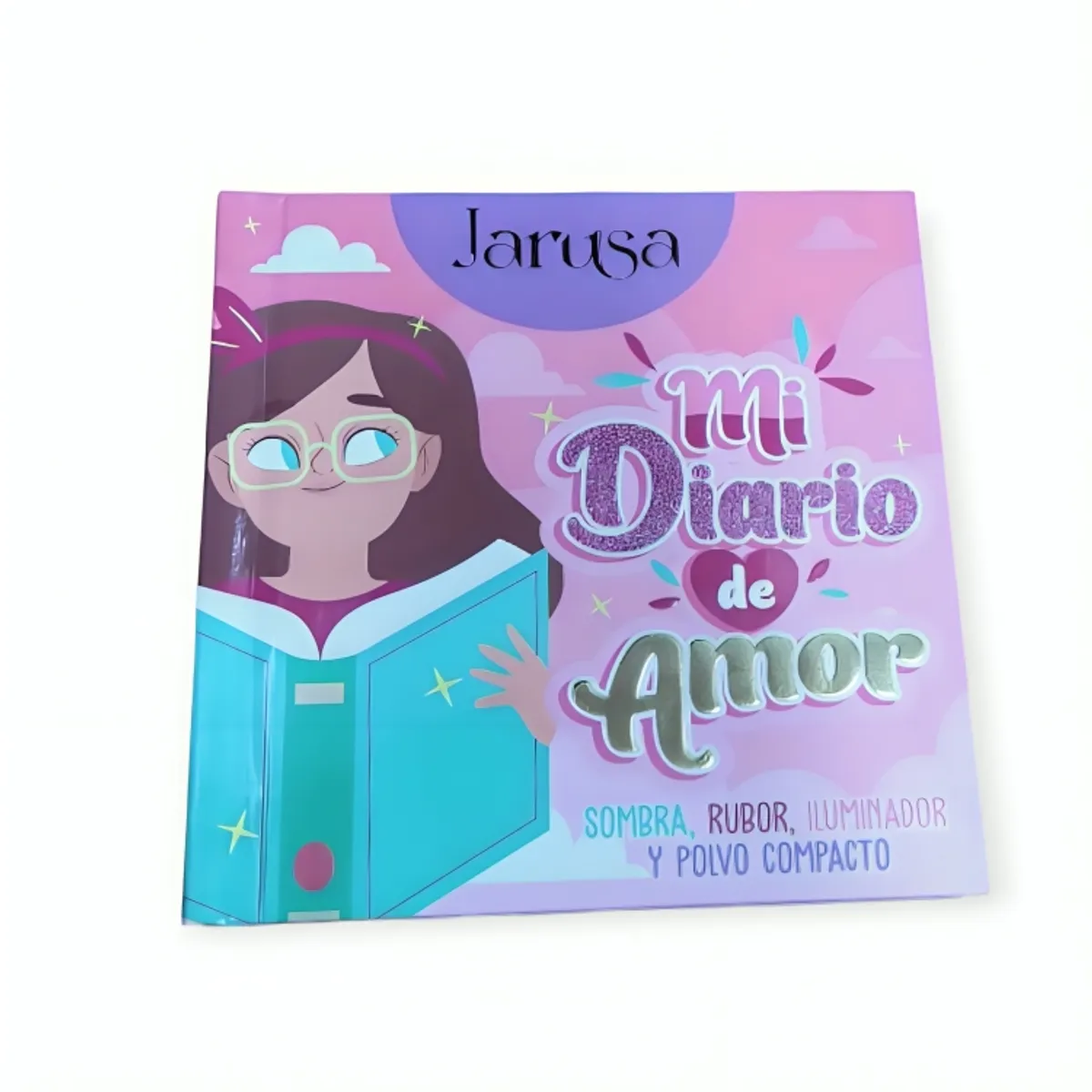 GENERICO - Set de Maquillaje Mi Diario de Amor Jarusa Paleta de 50 Sombras