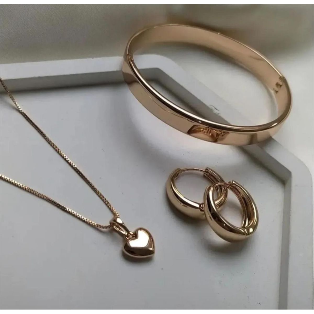 GENERICO - PACK JOYAS BAÑO EN ORO 18K