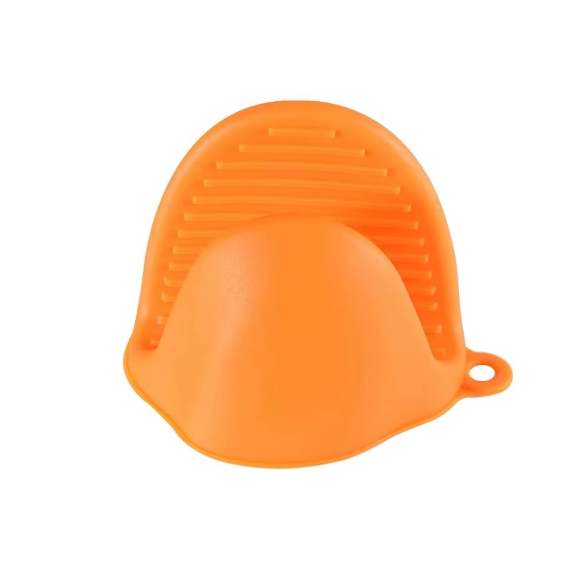 GENERICO - MANOPLAS PARA COCINA  ANTIQUEMADURAS DE SILICONA NARANJA