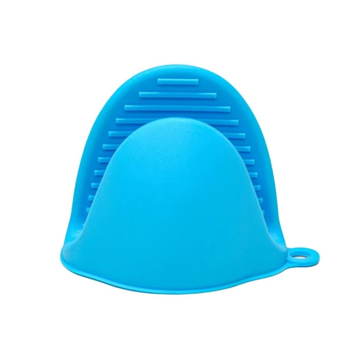 GENERICO - MANOPLAS PARA COCINA  ANTIQUEMADURAS DE SILICONA CELESTE