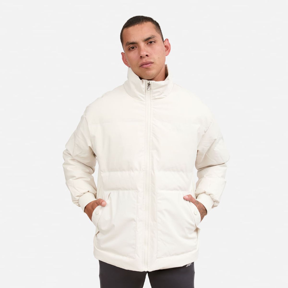 NEW ATHLETIC - Casaca New Athletic Bumba Blanco Hombre