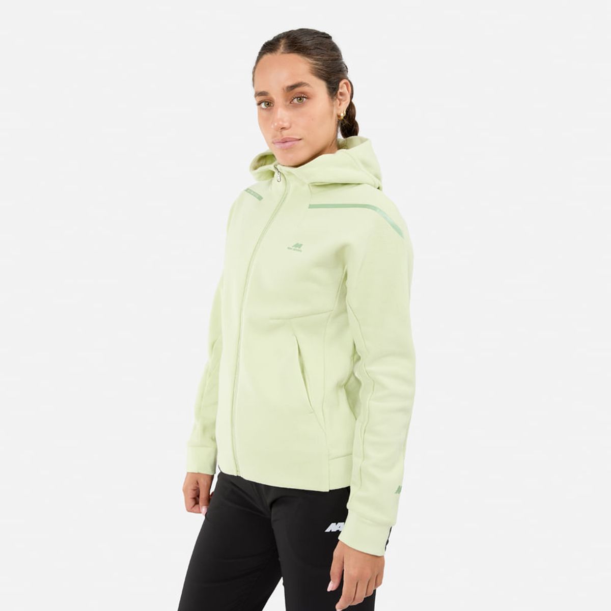 NEW ATHLETIC - Casaca New Athletic Avenya Verde Claro Mujer